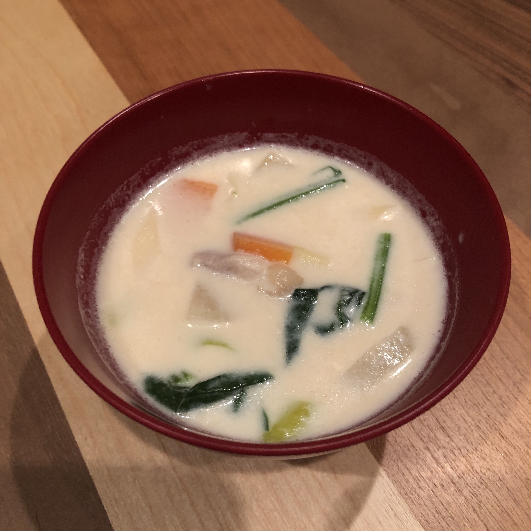ASUKA JIRU: milk miso soup