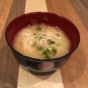 SOMEN miso soup recipe