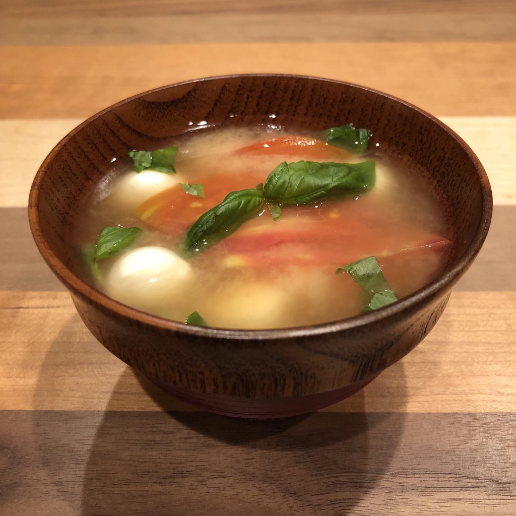 Italian miso soup