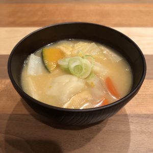 SUI-TON: flour dumplings miso soup recipe