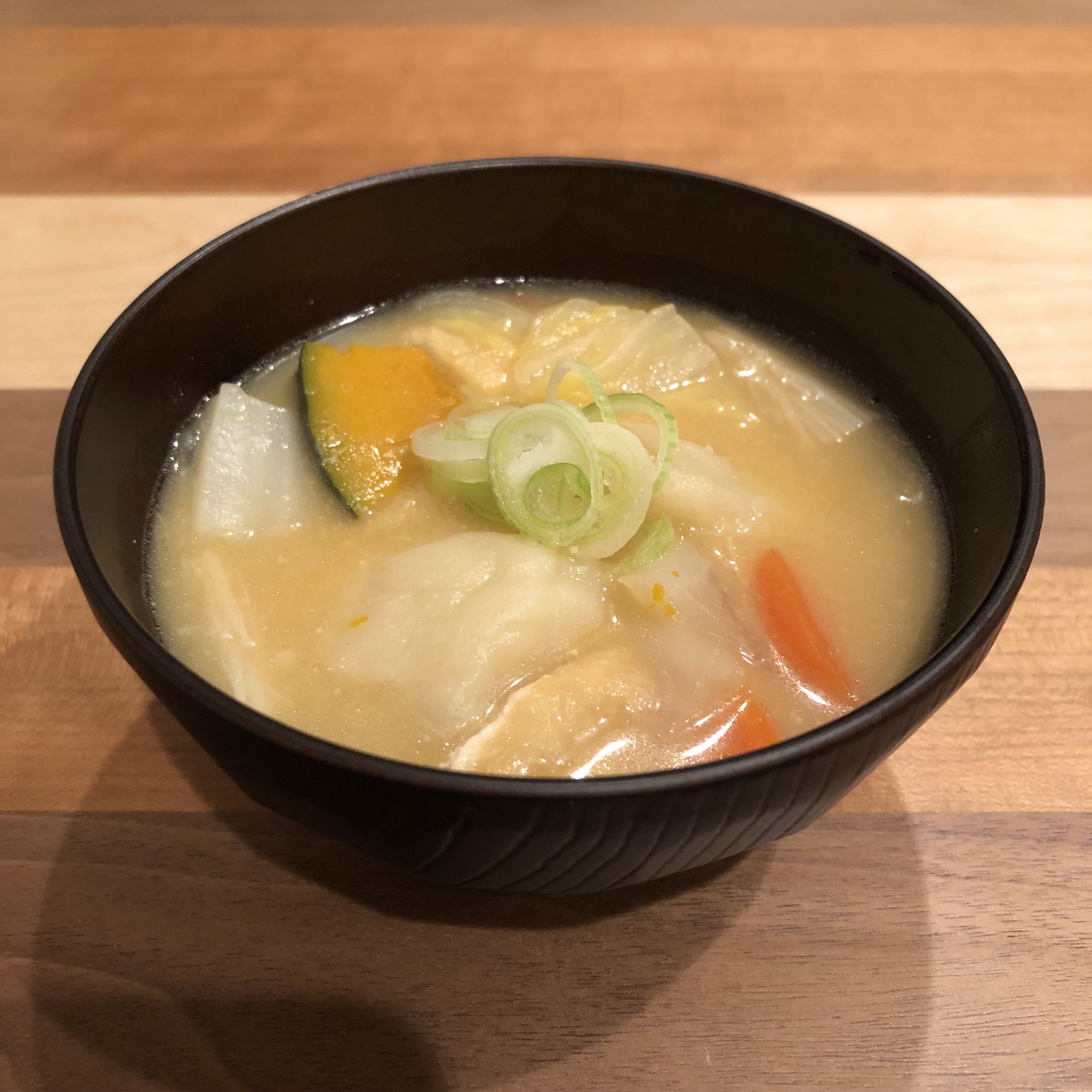 SUI-TON: flour dumplings miso soup