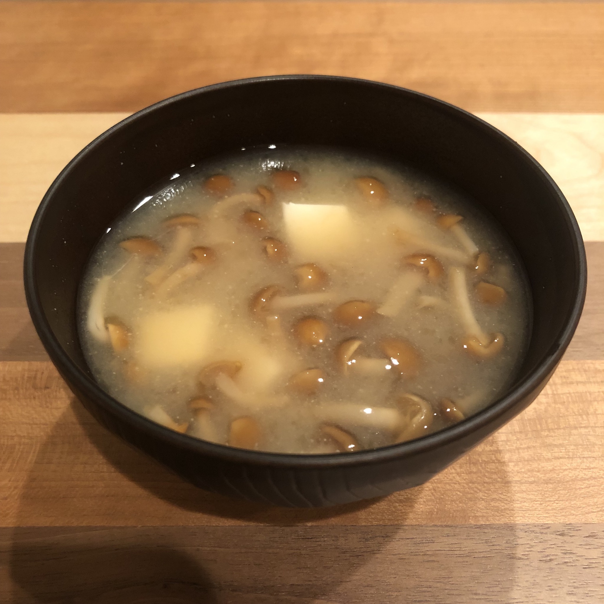 NAMEKO MUSHROOMS miso soup