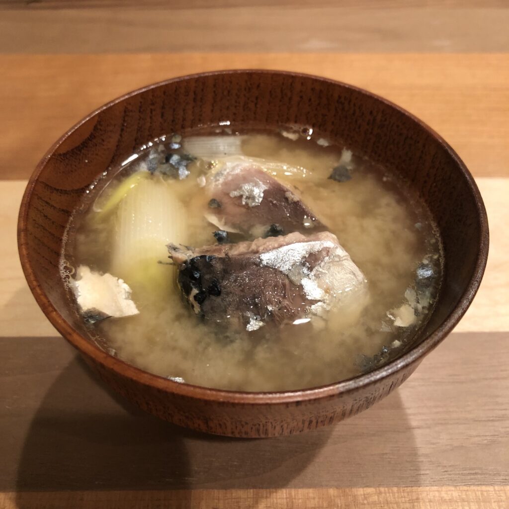 MACKEREL miso soup