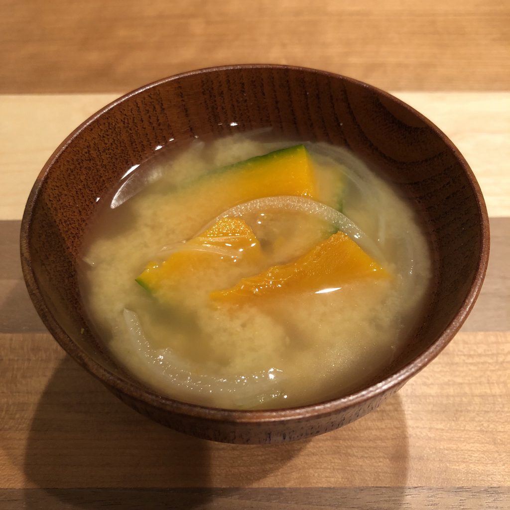 KABOCHA SQUASH miso soup