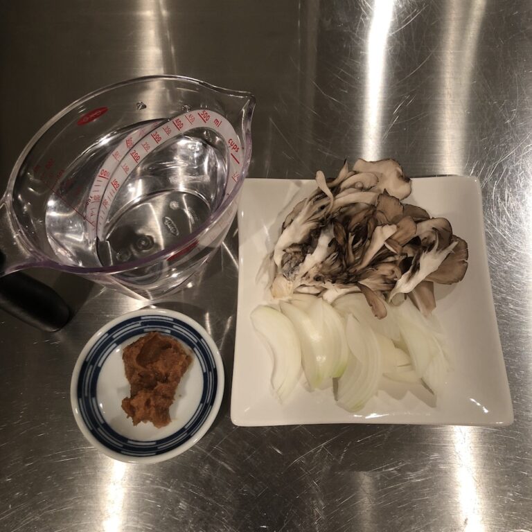 MAITAKE MUSHROOM miso soup recipe JAPANESE COOKING CHANNEL & misosoup