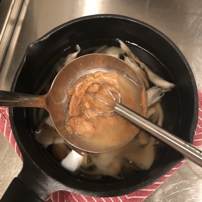 MAITAKE MUSHROOM miso soup recipe JAPANESE COOKING CHANNEL & misosoup