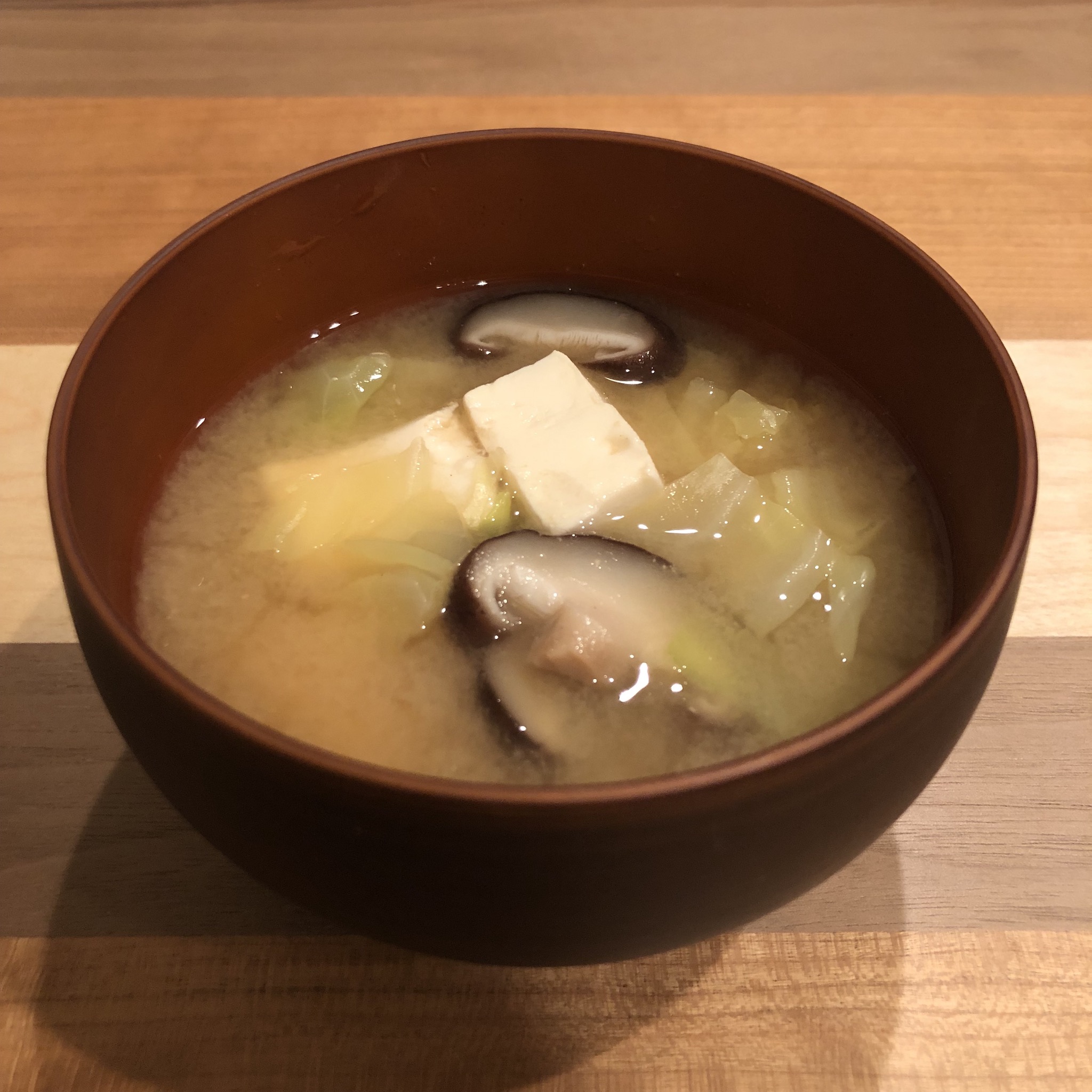TOFU & CABBAGE miso soup