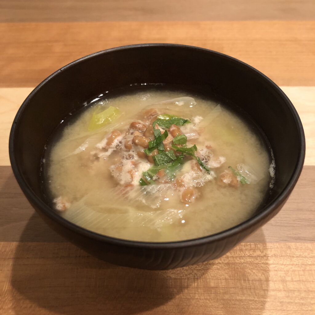 NATTO miso soup