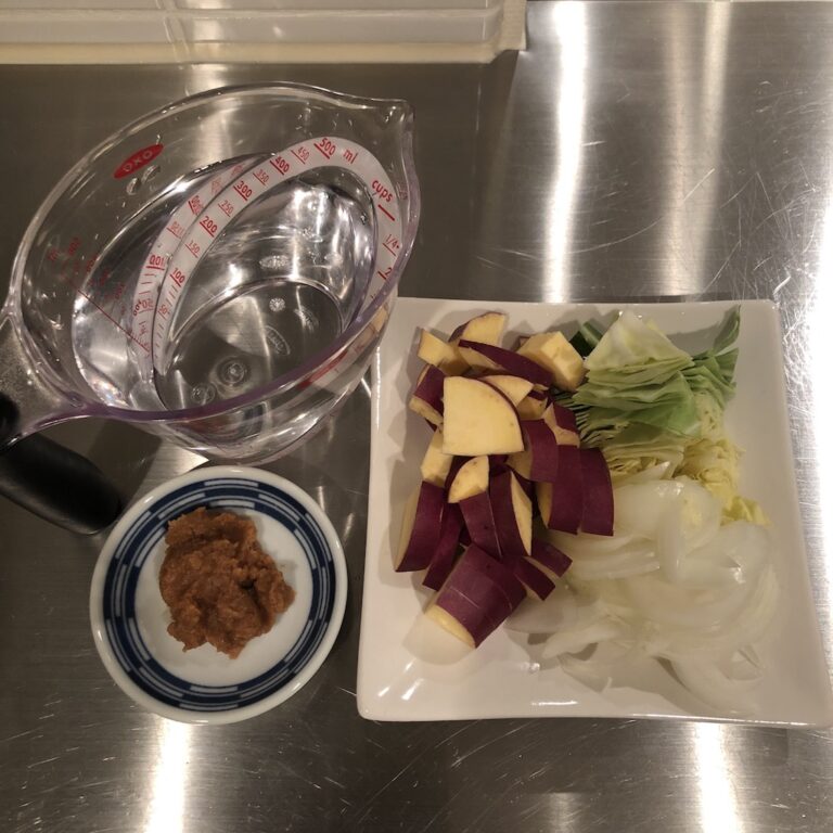 SWEET POTATO miso soup recipe JAPANESE COOKING CHANNEL & misosoup.site