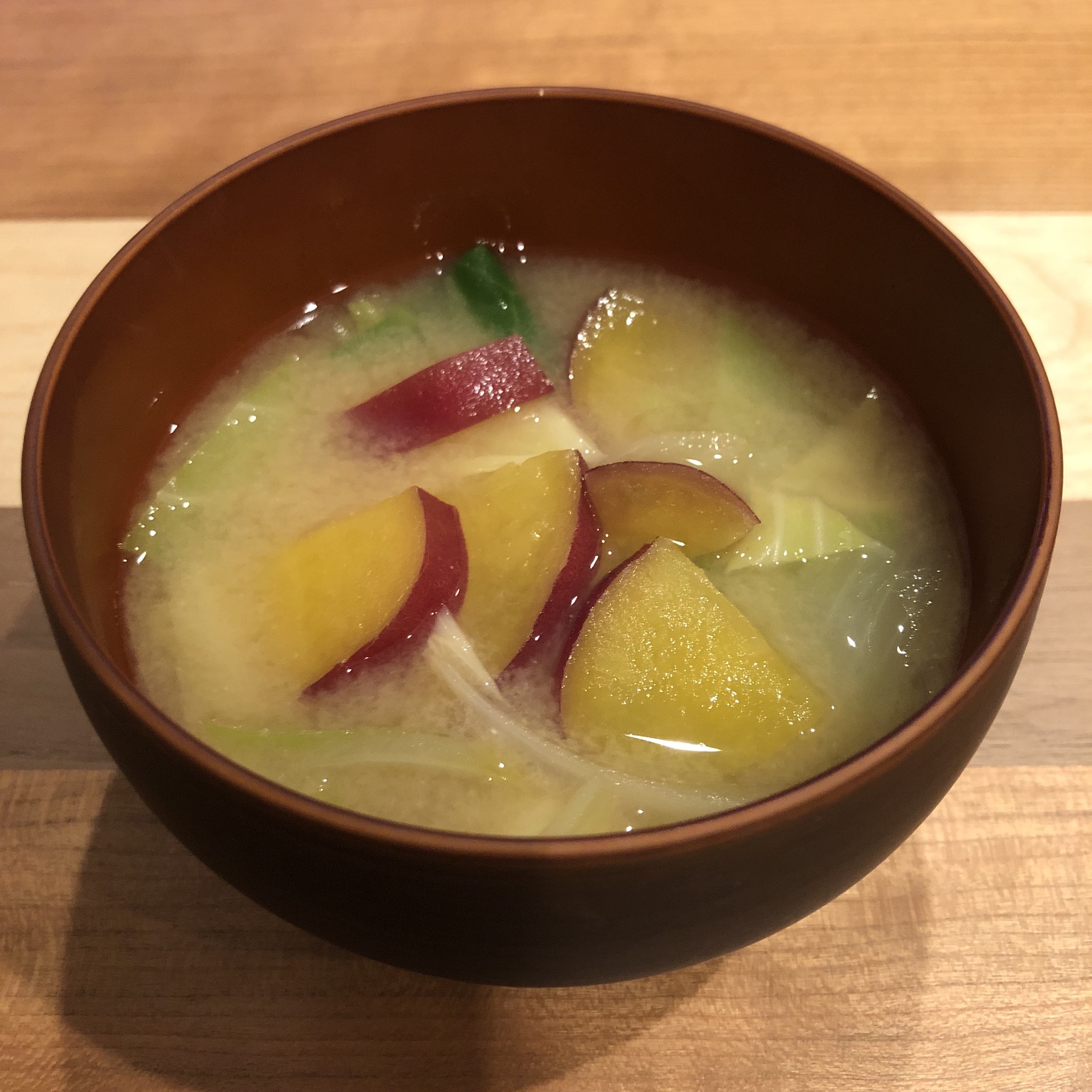 SWEET POTATO miso soup