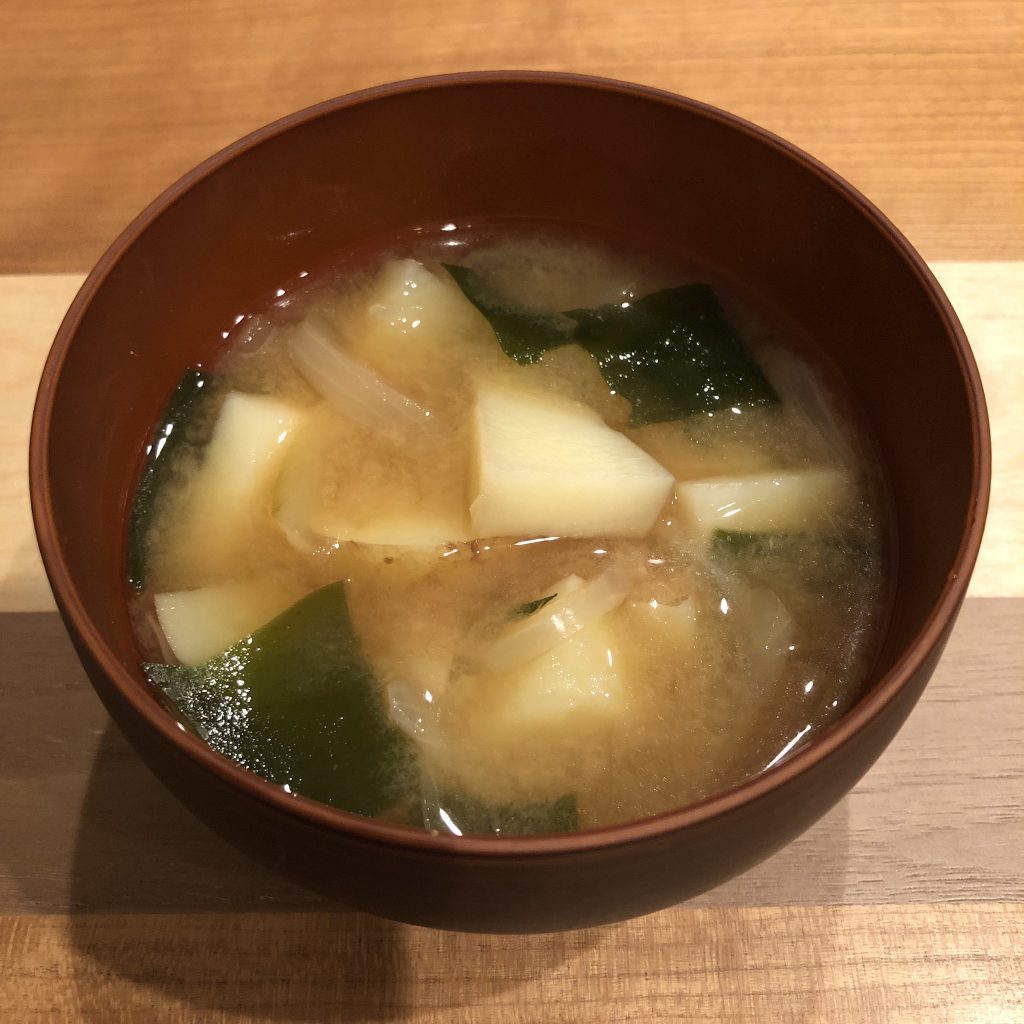 POTATO miso soup