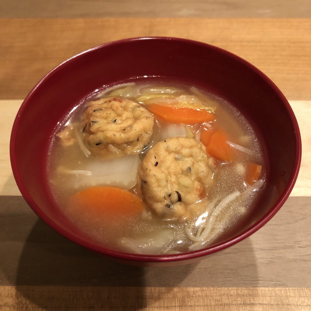 GANMODOKI miso soup