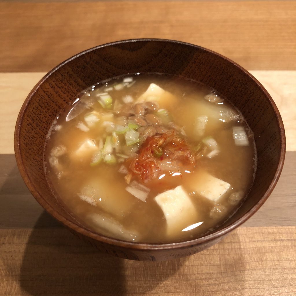 KIMCHI & NATTO miso soup