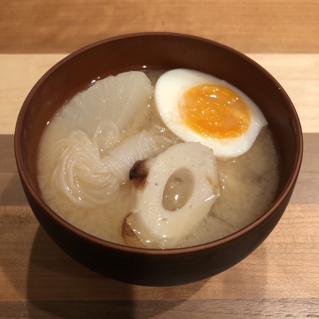 ODEN style miso soup