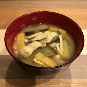 PORK CURRY miso soup recipe