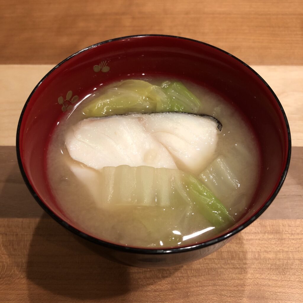 CODFISH miso soup