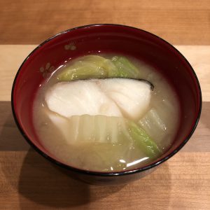 CODFISH miso soup recipe