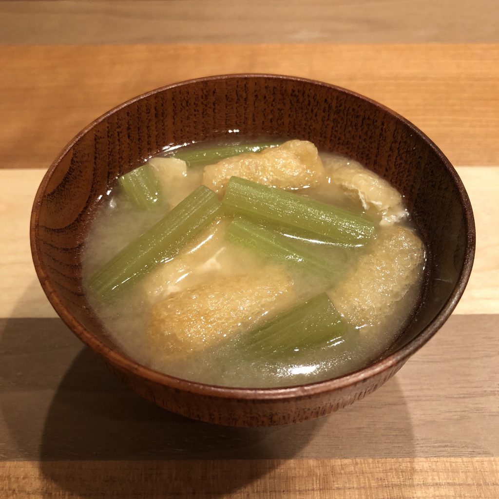 JAPANESE BUTTERBUR miso soup