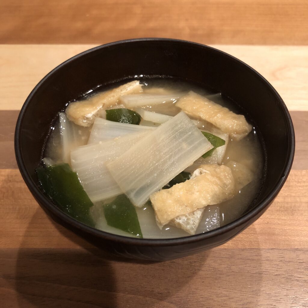 UDO miso soup recipe