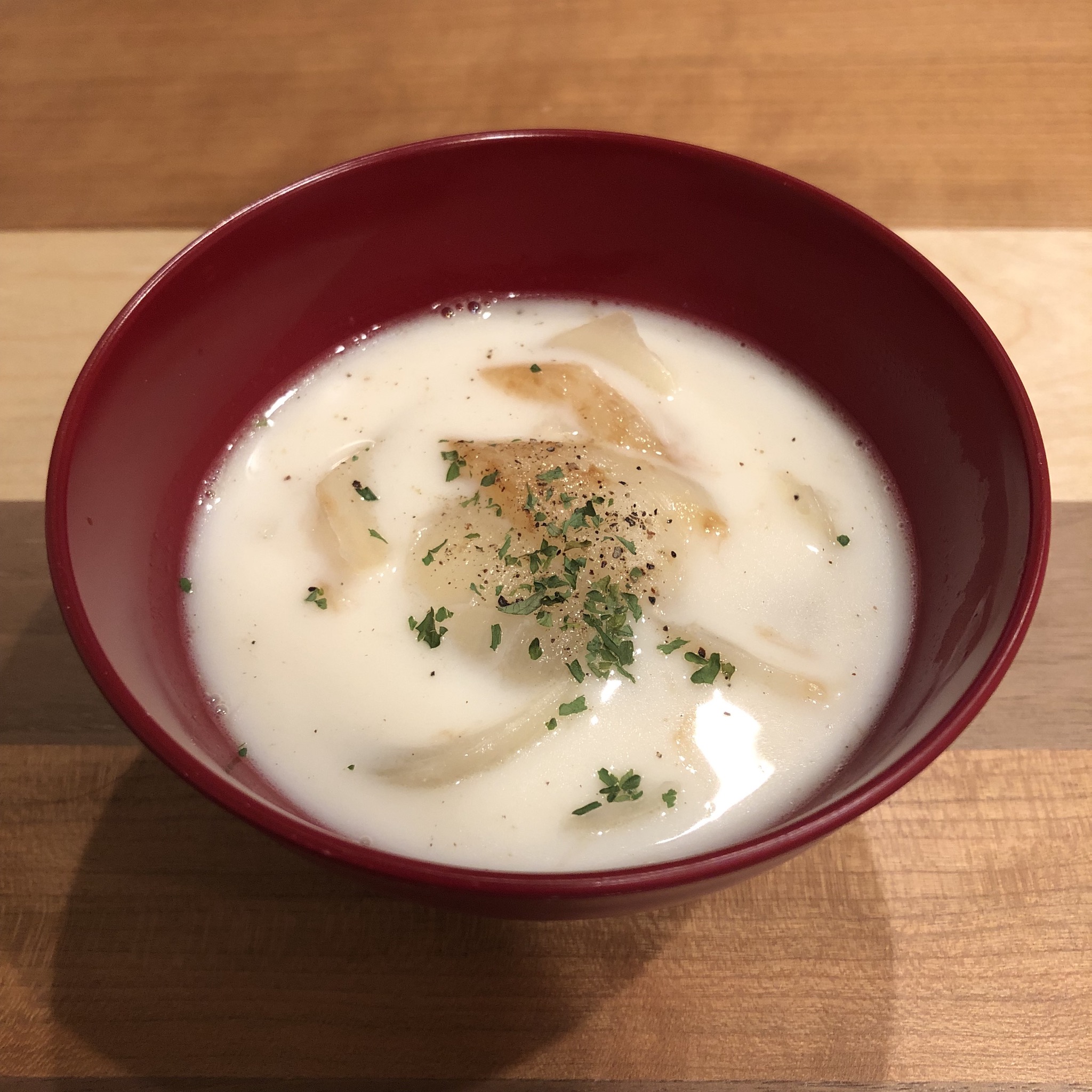 NEW ONION miso soup