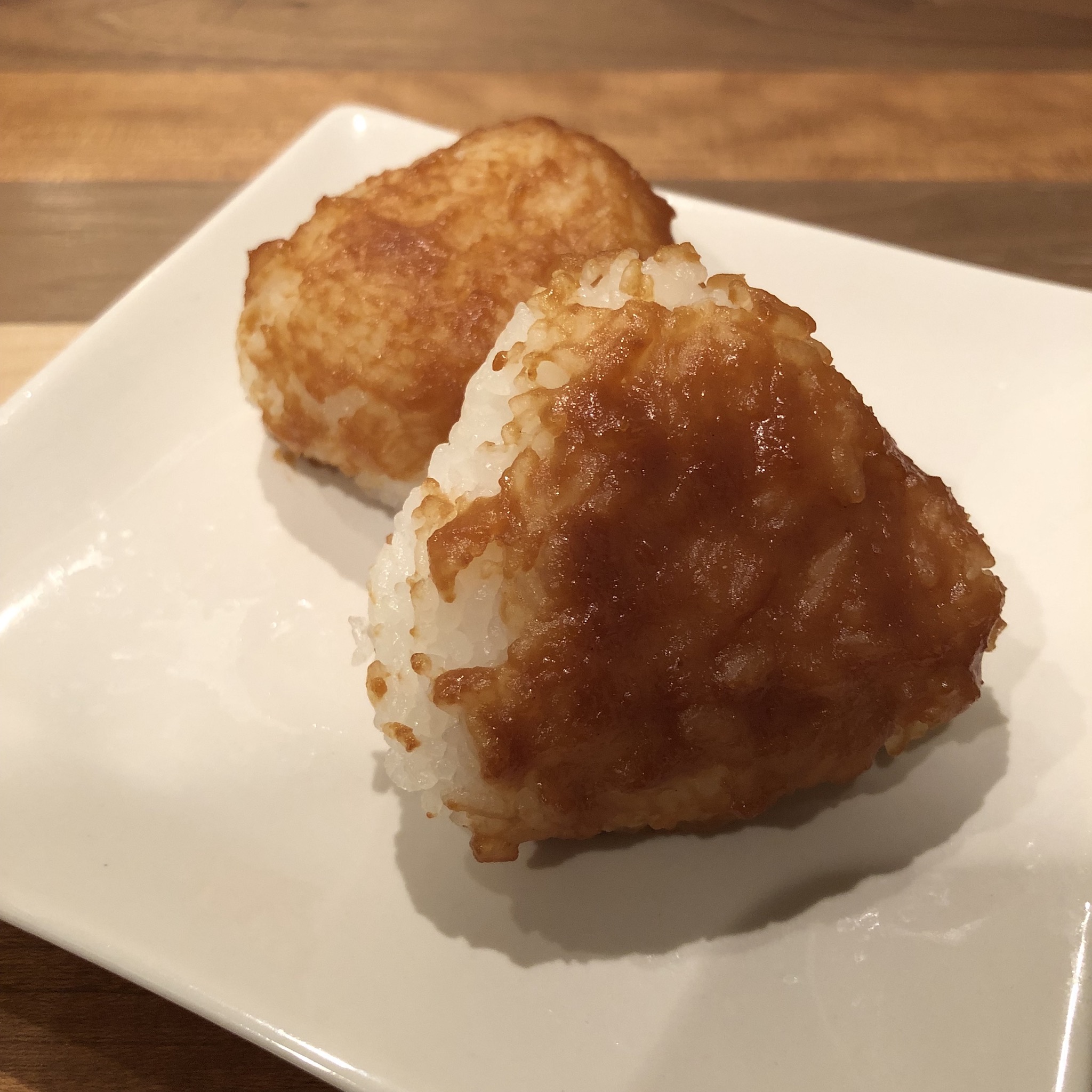 GRILLED RICE BALL WITH MISO