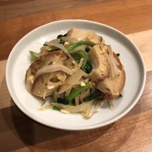 Stir-Fried Fu (Wheat Gluten Cake) And Vegetables Recipe