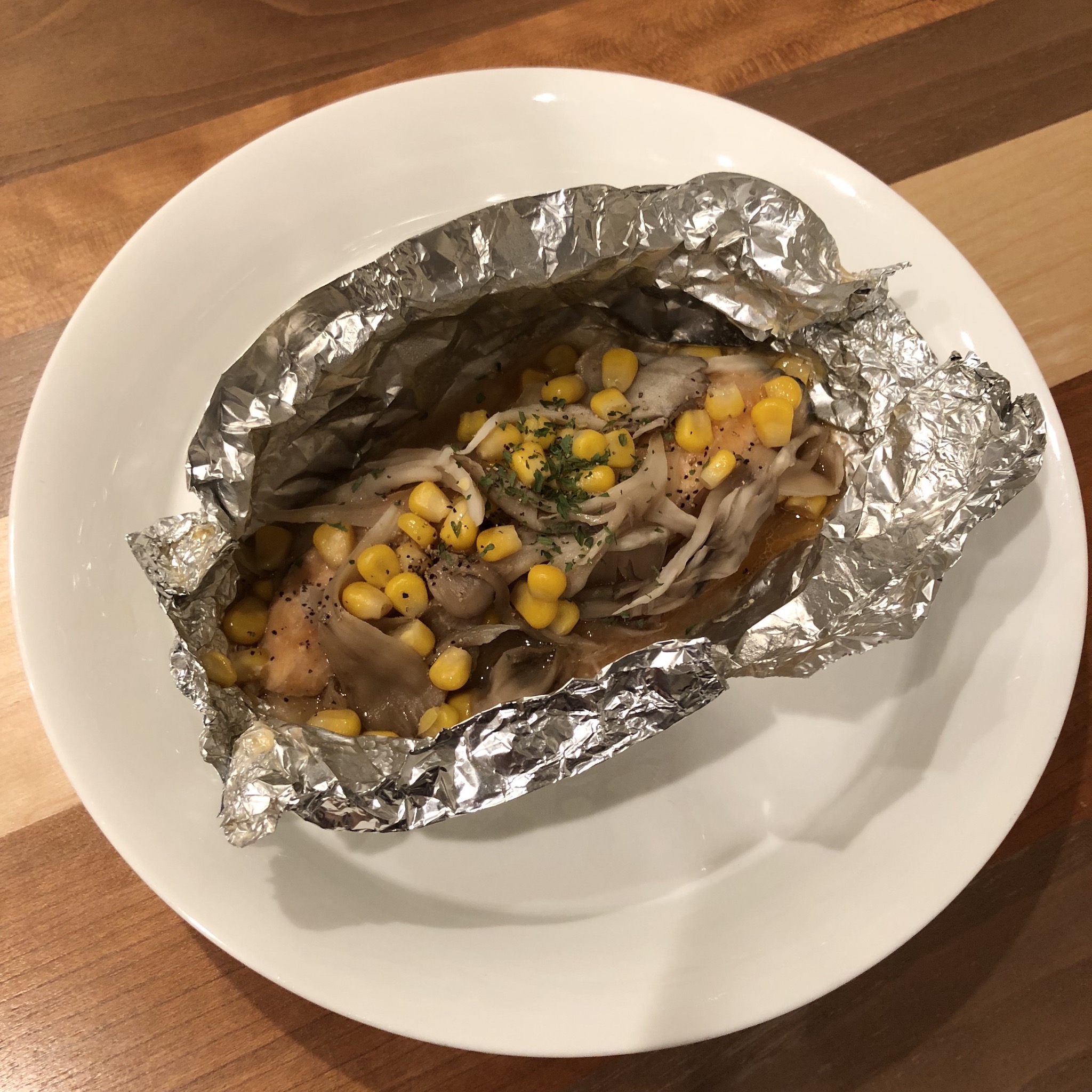 MISO BUTTER SALMON IN FOIL