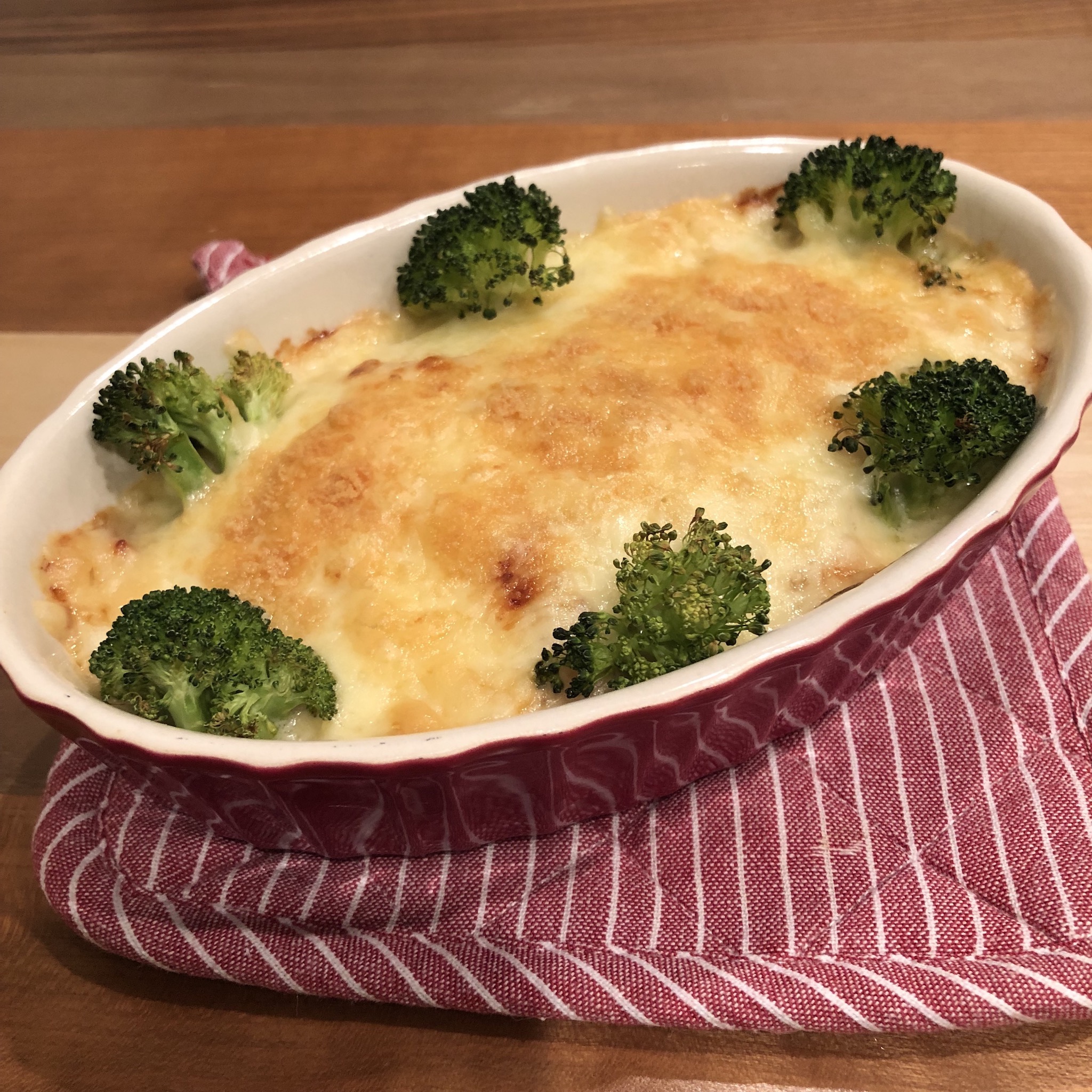 HEALTHY TOFU GRATIN