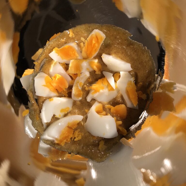 BROCCOLI EGG SALAD WITH CURRY MAYONNAISE RECIPE JAPANESE COOKING