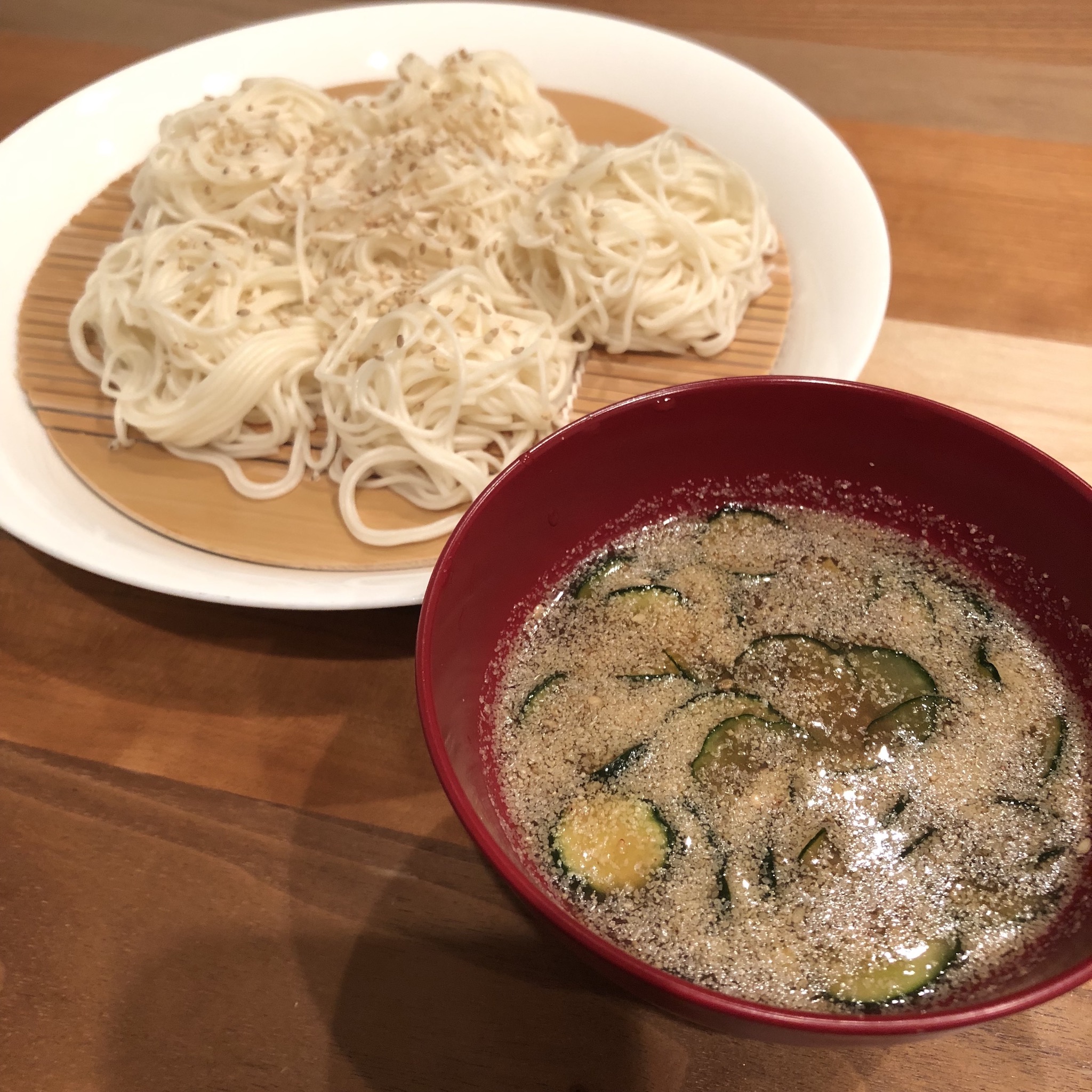 SESAME-MISO DIPPING SAUCE FOR COLD SOMEN NOODLES