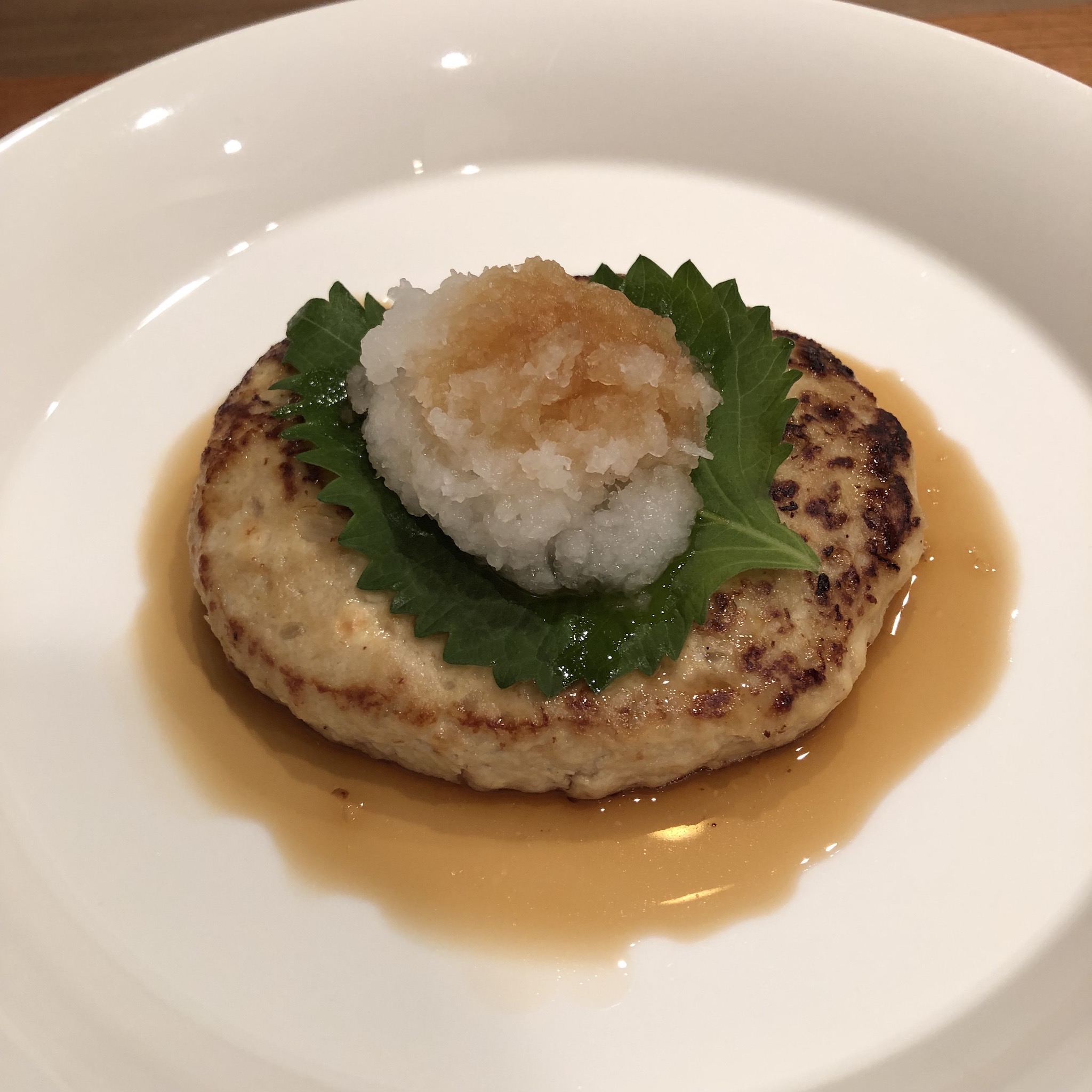 TOFU HAMBURG STEAK WITH MISO