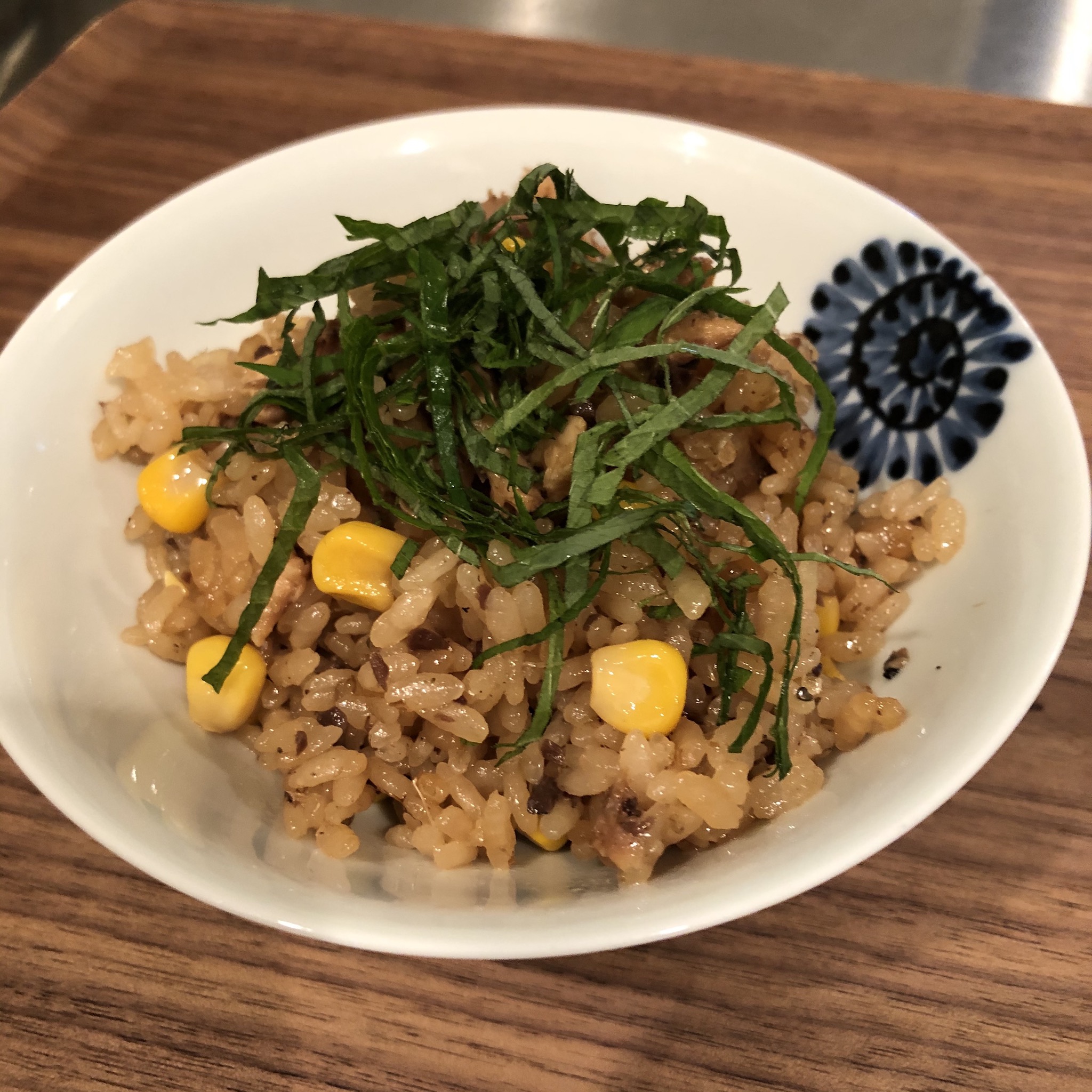 Japanese Mixed Rice with Canned Sardine and Corn