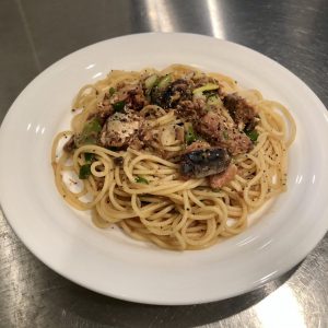 Mackerel Miso Pasta Recipe