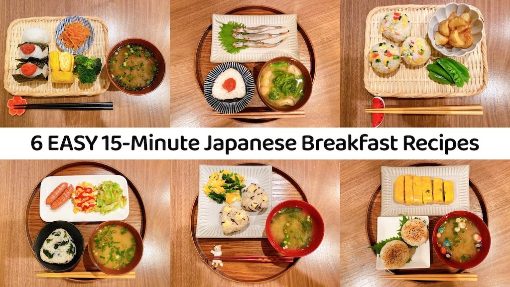 6 EASY 20-Minute Japanese Lunch Box Recipes  Quick & Simple Bento Box  Recipes for Beginners 