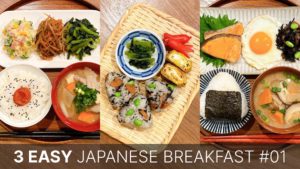 [3 EASY JAPANESE BREAKFAST RECIPES #01] Spicy Tuna Rice Ball etc. | Japanese Breakfast Ideas for Beginners