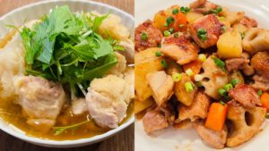 How to Make Mizore Chicken Hot Pot & Crunchy Root Veg Stir-Fry - Authentic Japanese Dishes