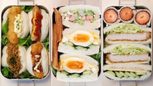 Japanese BENTO BOX Lunch Ideas #11 - Feature about Japanese Sandwiches