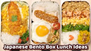 Low Calorie High Protein Bento Box - Japanese BENTO BOX Lunch Ideas #12
