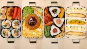 Japanese Style Fried Rice Bento etc. - Japanese BENTO BOX Lunch Ideas #13