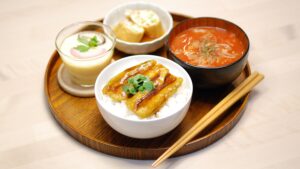 Chawan-mushi & Glaze-Grilled Bowl - EASY JAPANESE BREAKFAST #24