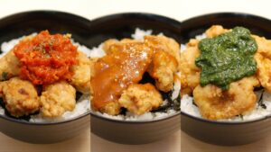 3 Low Fat Japanese Chicken Bowls - EASY JAPANESE RICE BOWLS #2