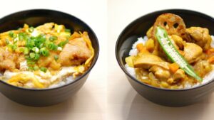 Japanese Spicy Chicken Bowl Recipes - EASY JAPANESE RICE BOWLS #3