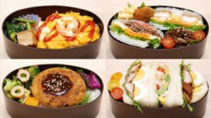 4 Japanese bento box lunches that are filling and high in protein - Japanese BENTO BOX Lunch Ideas #20