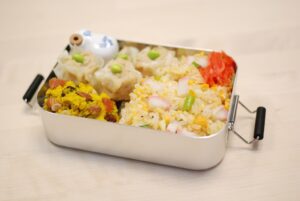 How to Make Fish Cake Fried Rice Bento that Tastes Great Even When Cold - BENTO BOX Lunch Ideas #21